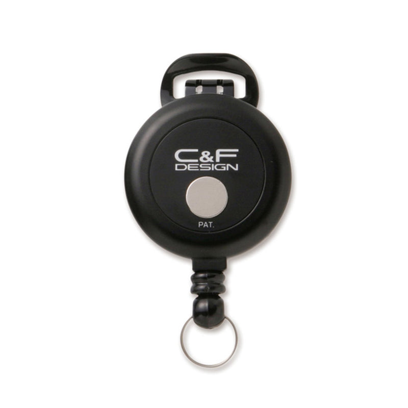C&F CFA-72/BK - Pin On Reel with Fly Catcher - Black - Sportinglife Turangi